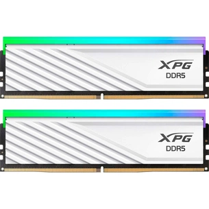Модуль пам'яті для комп'ютера DDR5 48GB (2x24GB) 6000 MHz XPG Lancer Blade RGB White ADATA (AX5U6000C3024G-DTLABRWH) зображення 1