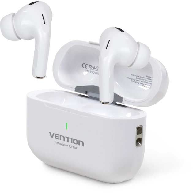 Навушники Vention Echo Lite E11 White (NBVW0) - зображення 1