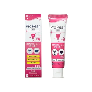 Зубна паста Zettoc ProPearl Сакура та м'ята 100 г (4582118954445) зображення 1