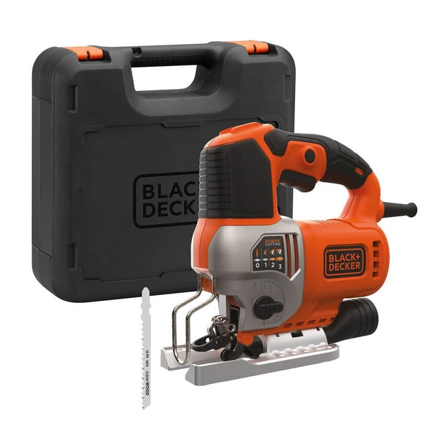 Електролобзик Black&Decker 650 Вт, 3100 хід/хв (BES610) - зображення 4