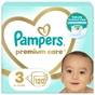 Підгузки Pampers Premium Care Midi Розмір 3 (6-10кг), 120 (4015400465461) - зменшене зображення 1