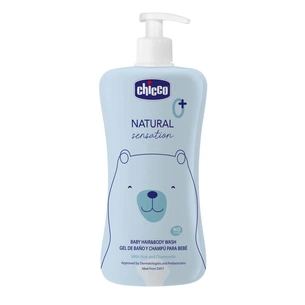 Дитячий гель для душу Chicco Natural Sensation Без Сліз шампун 500 мл 8058664163731 (11517.00) изображение 1