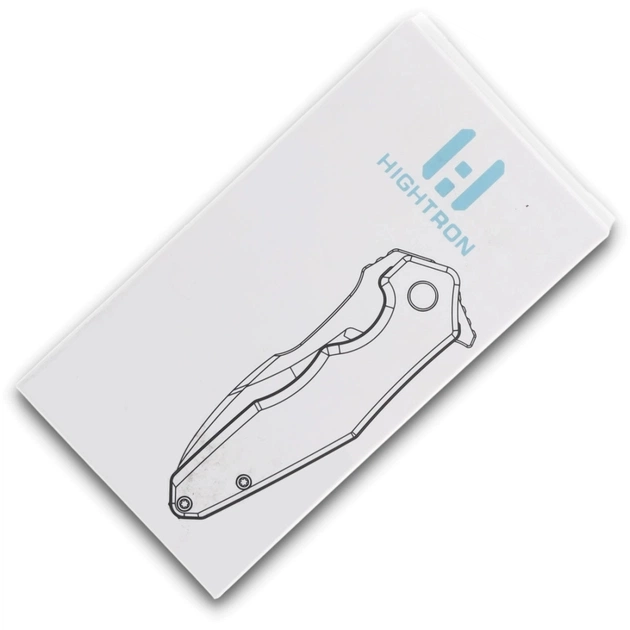 Ніж Hightron Mini Ventura, D2, G10, зелений, сталевий stonewash клинок (HK05GRNS) - зображення 10