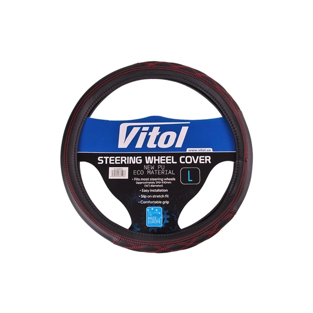 Чехол на руль Vitol L чорн (VLU-2402001 L) - изображение 1