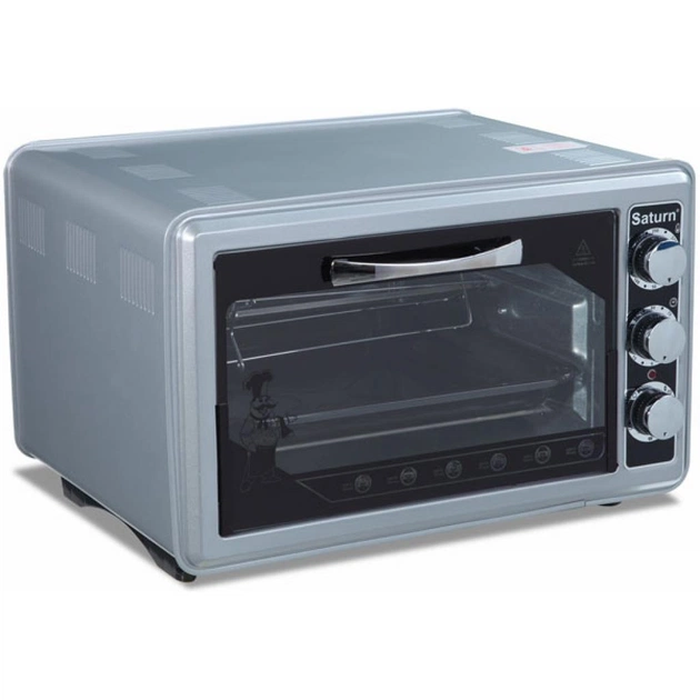 Електропіч Saturn ST-EC1076 Grey - зображення 1