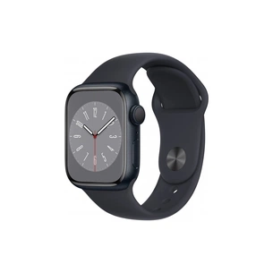 Смарт-годинник Apple Watch Series 8 GPS 41mm Midnight Aluminium Case with Midnight Sport Band - Regular (MNP53UL/A) зображення 1