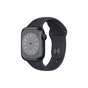 Смарт-годинник Apple Watch Series 8 GPS 41mm Midnight Aluminium Case with Midnight Sport Band - Regular (MNP53UL/A) - зменшене зображення 1