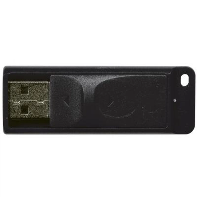 USB флеш накопичувач Verbatim 32GB Slider Black USB 2.0 (98697) - зображення 1