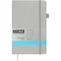Книга записна Buromax Etalon 125x195 мм 96 аркушів в точку обкладинка зі штучної шкіри Срібна (BM.291360-24) - зменшене зображення 1