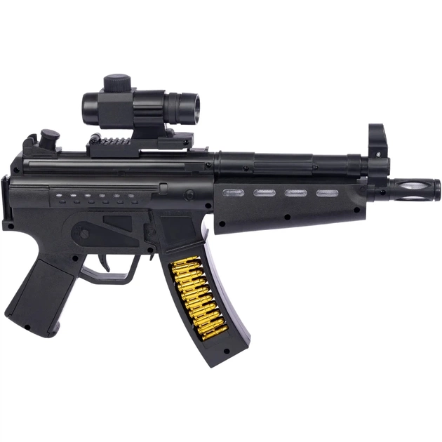 Іграшкова зброя ZIPP Toys Автомат світло-звуковий HK MP5 Чорний (804B-1) - зображення 7