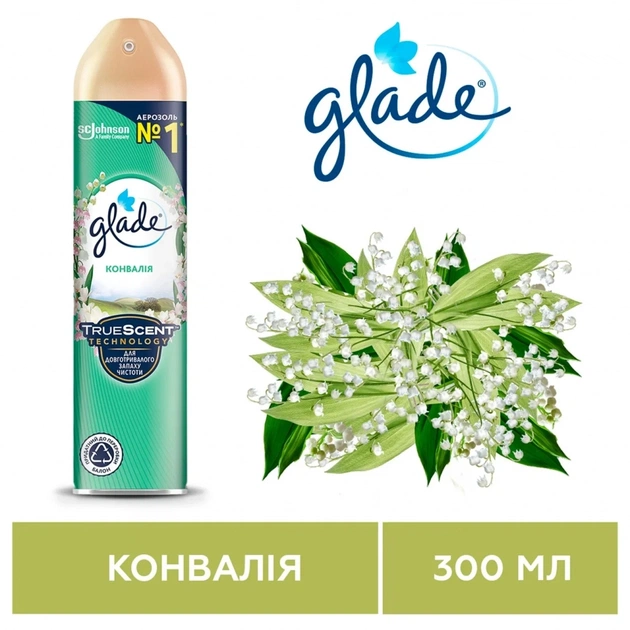 Освіжувач повітря Glade Конвалія 300 мл (5010182988480) - picture 3