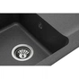 Мийка кухонна GRANADO VIGO grafito (gr1409) - зменшене зображення 3