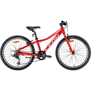 Велосипед Leon 24" Junior Vbr рама-12" 2022 Red/Grey (OPS-LN-24-086) зображення 1