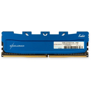 Модуль пам'яті для комп'ютера DDR4 8GB 2400 MHz Blue Kudos eXceleram (EKBLUE4082416A) зображення 1
