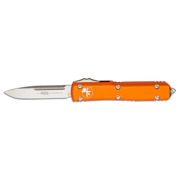 Ніж Microtech Ultratech Drop Point Stonewash Orange (121-10OR) - изображение 1