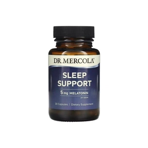 Амінокислота Dr. Mercola Підтримка сну з Мелатоніном, 5 мг, Sleep Support, 30 капсул (MCL-21043) зображення 1