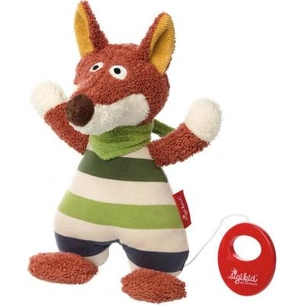 М'яка іграшка музикальна Sigikid Лис 28 см (41387SK) зображення 1