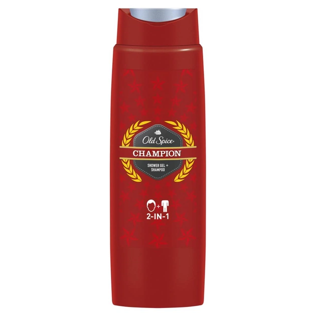 Гель для душу Old Spice 2 в 1 Champion 250 мл (4084500979291) - изображение 1