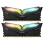 Модуль пам'яті для комп'ютера DDR4 16GB (2x8GB) 3200 MHz T-Force Night Hawk RGB Black Team (TF1D416G3200HC16CDC01) - уменьшенное изображение 1