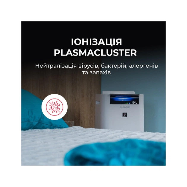 Очисник повітря Sharp KC-G40EUW - зображення 2