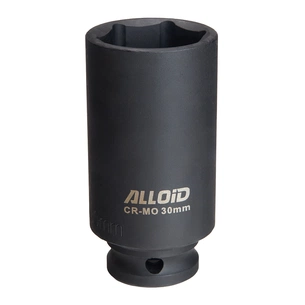 Торцева головка Alloid ударна, глибока, 1/2", 30мм (GUG-51130) зображення 1