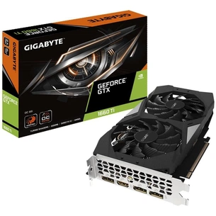 Відеокарта GIGABYTE GeForce GTX1660 Ti 6144Mb OC (GV-N166TOC-6GD) зображення 1