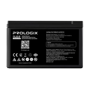Акумуляторна батарея Prologix 12V 8AH (PL12-8) AGM зображення 1