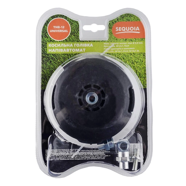 Косильна головка SEQUOIA полуавтомат на 2 нитки (TH8-12Universal) - picture 5