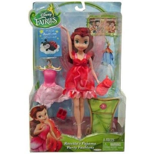 Лялька Disney Fairies Jakks Фея Розетта Піжамна вечірка (49847) зображення 1