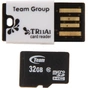 Карта пам'яті Team 32GB class 10 Team + Reader (TUSDH32GCL1029) - зменшене зображення 1