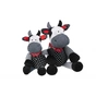 М'яка іграшка Same Toy Корова/Бик (чорно-білий) 24см (A1057/24) - зменшене зображення 5