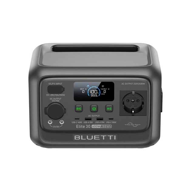 Зарядна станція BLUETTI Elite 30 V2, 600W, 288Wh (EL30V2) - зображення 3