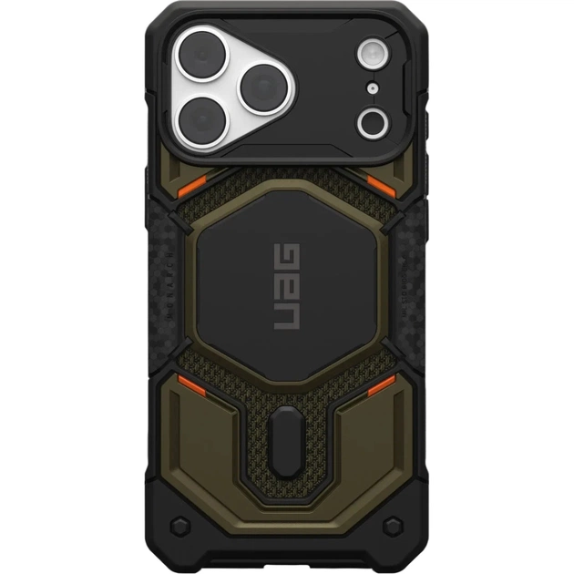 Чохол до мобільного телефона UAG Monarch Pro Magsafe iPhone 18 Pro Max Kevlar Element Green (11456811397B) - зображення 1