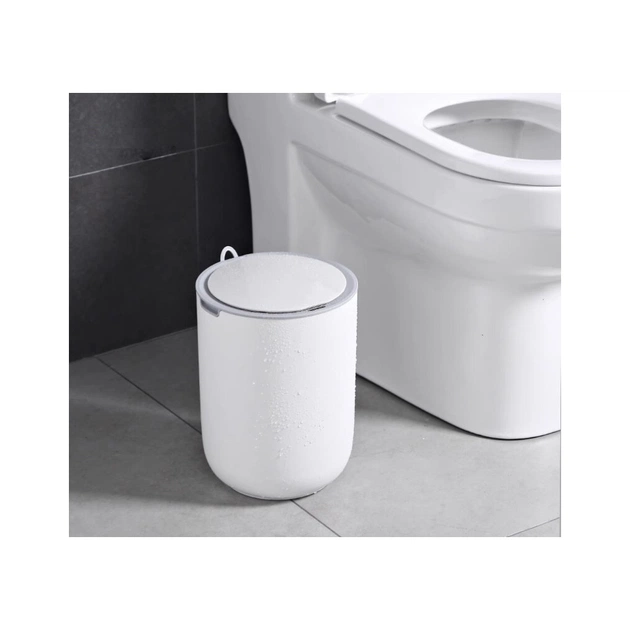 Контейнер для сміття JAH Waterproof Сенсорний Білий 8 л (20257) - picture 2