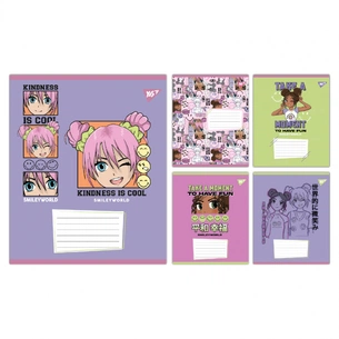 Зошит Yes Smiley World Cool А5 12 аркушів клітинка (767658) зображення 1