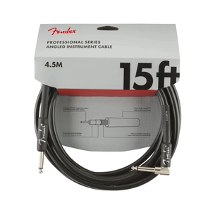 Інструментальний кабель Fender Cable Professional Series 15' Angled Black (228447) picture 1