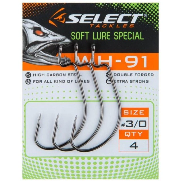 Гачок Select WH-91 4/0 (4 шт/уп) (1870.50.39) - picture 2