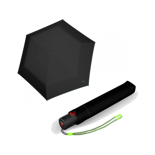 Парасоля Knirps U.200 Neon Black (Kn95 2200 8395) - зображення 1