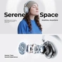 Наушники Havit H670BT Space S1 ANC Silver (6939119093488) - уменьшенное изображение 4