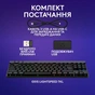 Клавiатура бездротова Logitech G515 Rapid TKL Black (920-013861) - зменшене зображення 8