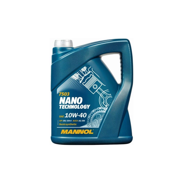 Моторна олива Mannol NANO TECHNOLOGY 5л 10W-40 (MN7503-5) - зображення 1