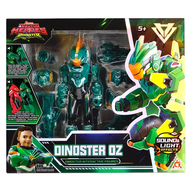 Фигурка Dinoster OZ (svet, zvuk) (EU583833) - изображение 1
