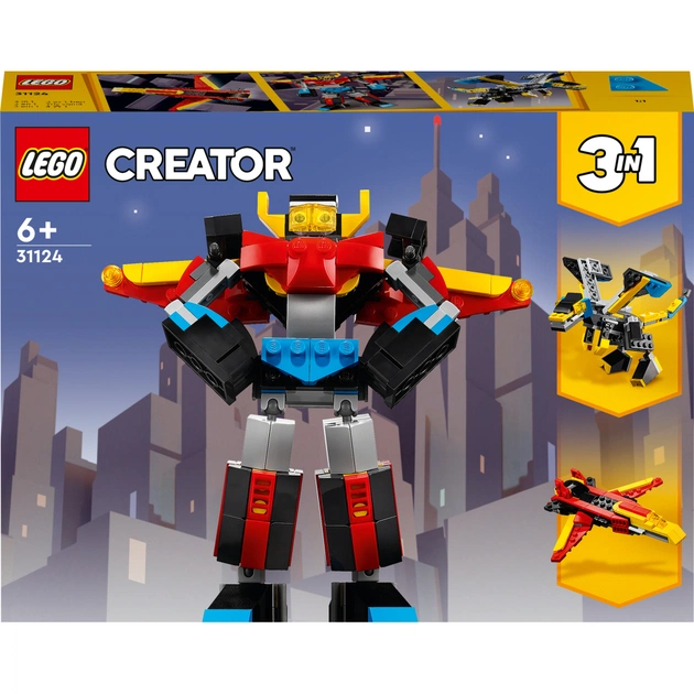 Конструктор LEGO Creator Суперробот 159 деталей (31124) - зображення 1