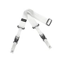 Ремінь для гітари DiMarzio 2 Inch Nylon ClipLock White (DD2200W) - зменшене зображення 1