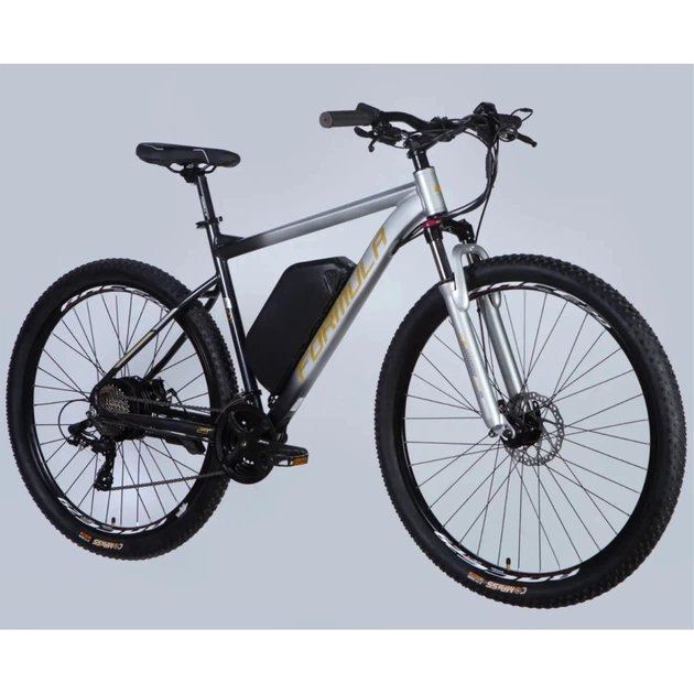 Електровелосипед Formula 29" eF-1 DD CS рама-21" 48B 17.5А*г 500Вт 2026 сріблясто-чорний (ELB-FR-29-256) - picture 2