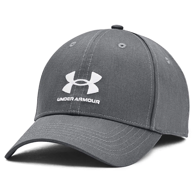 Кепка Under Armour UA Men's Sportstyle Lockup Adj cірий 1381645-012 (196884114961) - зображення 1