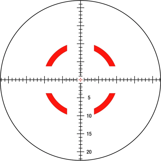 Оптичний приціл Trijicon VCOG 1-8x28 Red MRAD Crosshair (VC18-C-2400004) - picture 9