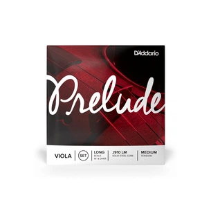 Струни для альта D'Addario Prelude Viola String Set Long Scale Medium Tension (J910 LM) зображення 1