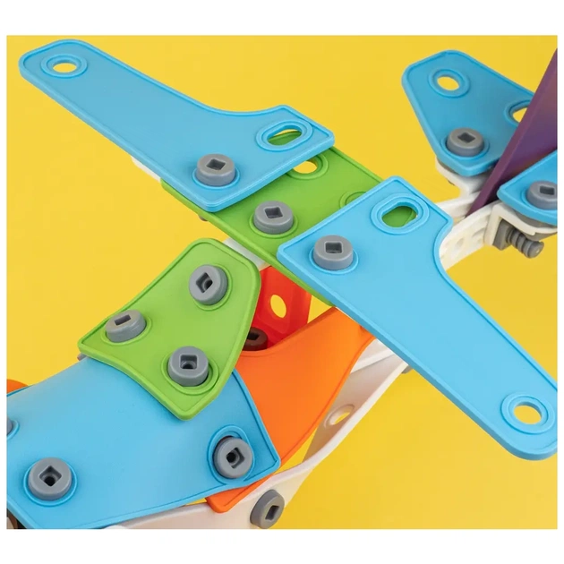 Конструктор Otamanko гибкий Грайко-собиратель 5-в-1, 132 детали (J-101) - изображение 11