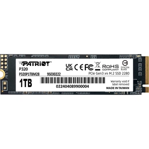 Накопичувач SSD M.2 2280 1TB Patriot (P320P1TBM28) зображення 1
